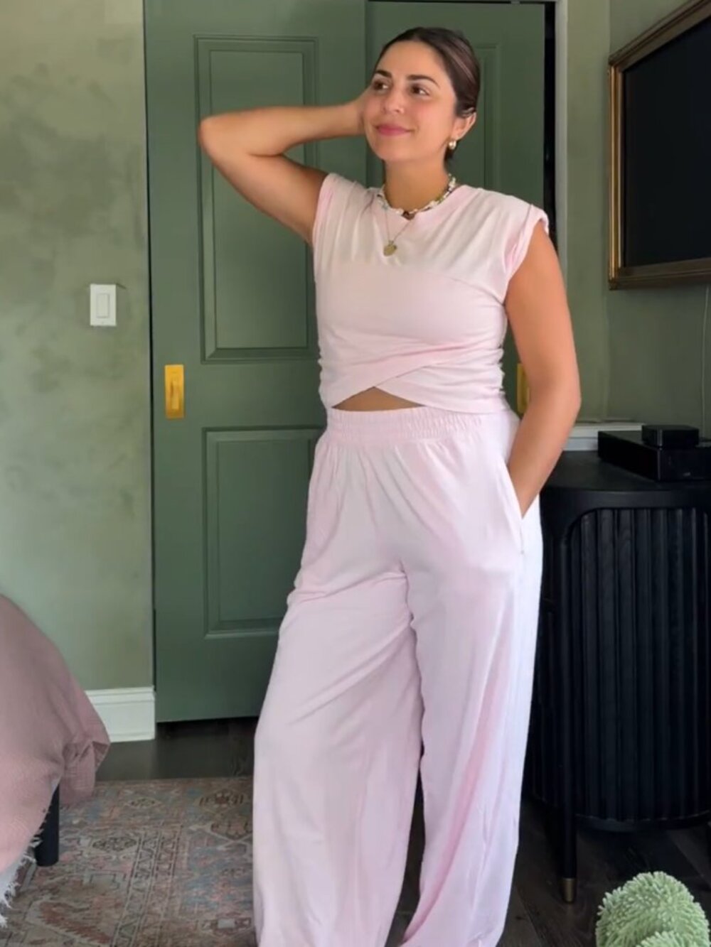 FP Movement Hot Shot Crossover Set in Pink
